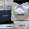 Chanel 22 Handbag White For Women 14.4in/37cm AS3261 B08038 10601
