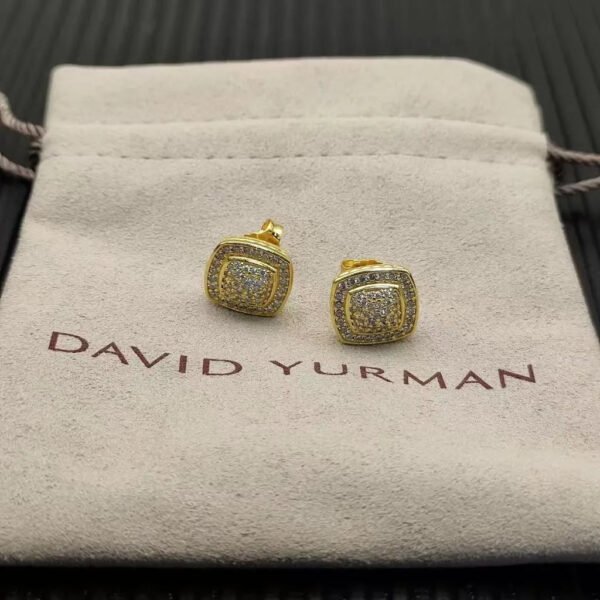 00B57E57-1D88-FA14-3AB4-89F3130EF81A.jpg Albion® Stud Earrings Sterling 18K Yellow Gold with Pavé Diamonds, 7mm