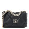 Lambskin Quilted Medium Chanel 19 Flap