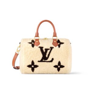Louis Vuitton Shearling Speedy Bandouli&egrave;re 25 M23468
