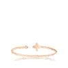 Idylle Blossom Twist Bracelet, Pink Gold