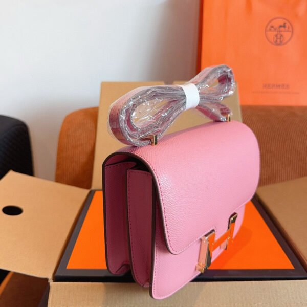 Constance Mini 18 Bag Gold Hardware - pink