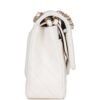 044CB61C-B760-B7CA-DAF9-21205CDF2762.jpg Medium Classic Double Flap Bag White Caviar Light Gold Hardware