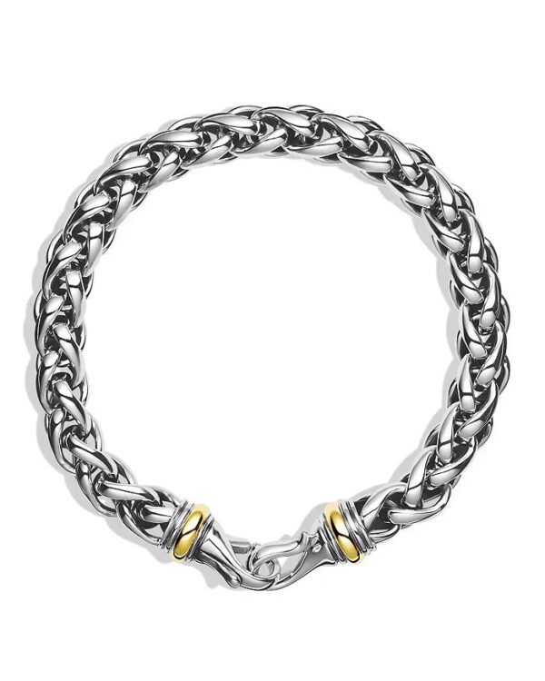 Wheat Chain Bracelet Sterling Silver - 19CM