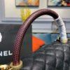 Chanel Large Flap Bag With Top Handle Black For Women, Womens Handbags, Shoulder And Crossbody Bags 11in/28cm A92991