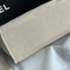 04B96AE5-ACAD-4E40-9BBA-36DE5AC3E8D9.jpg Chanel Mixed Fibers Calfskin Deauville Tote Light Grey