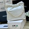 Chanel 22 Handbag White For Women 14.4in/37cm AS3261 B08038 10601