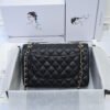 Chanel Large Classic Handbag Grained Calfskin & Gold-Tone Metal A58600