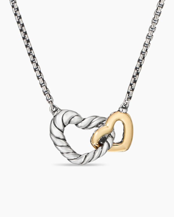 Cable Collectibles Interlocking Heart Necklace