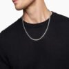 0756528F-7C4D-8B20-D346-518009088437.jpg Box Chain Necklace Sterling Silver, 5mm - 55CM