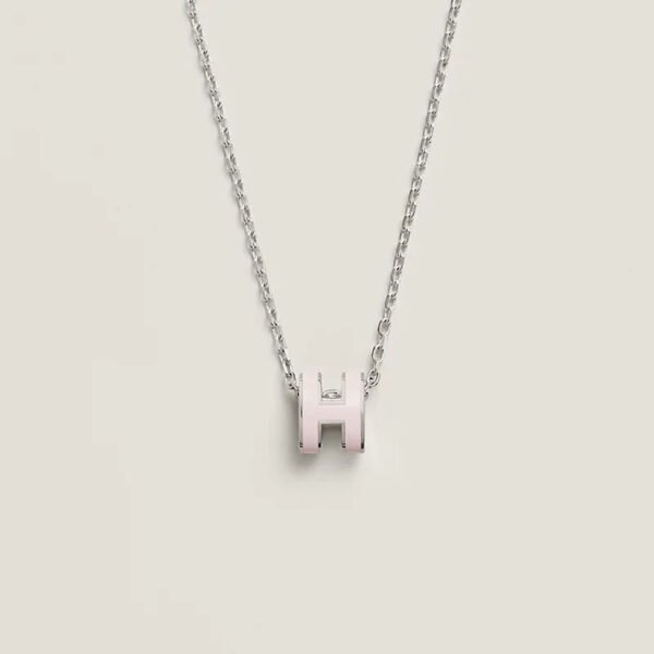 079A3417-7D5D-FAD3-2303-A68C8EA66159.jpg Mini Pop H pendant - Orange Soie