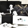 Chanel 19 Handbag 26cm Black For Women AS1160 B04852 94305