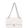 081EA558-CF40-7570-EA22-4DA0043B571F.jpg Medium Classic Double Flap Bag White Caviar Light Gold Hardware