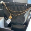 0845EF87-D003-9655-0D63-91AEDCDA6976.jpg Chanel 22 Handbag Black For Women 16.4in/42cm AS3261 B08872 94305