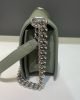 CHANEL MEDIUM BOY BAG CAVIAR LIGHT GREEN