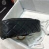 Chanel Flap Bag With CC Ball On Strap Black For Women, Women&rsquo;s Handbags, Shoulder And Crossbody Bags 7.8in/20cm AS1787