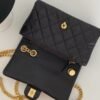 Chanel Small Flap Bag Black For Women, Women&rsquo;s Bags 8.7in/22cm