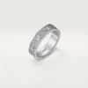 LOVE WEDDING BAND, DIAMOND-PAVED
