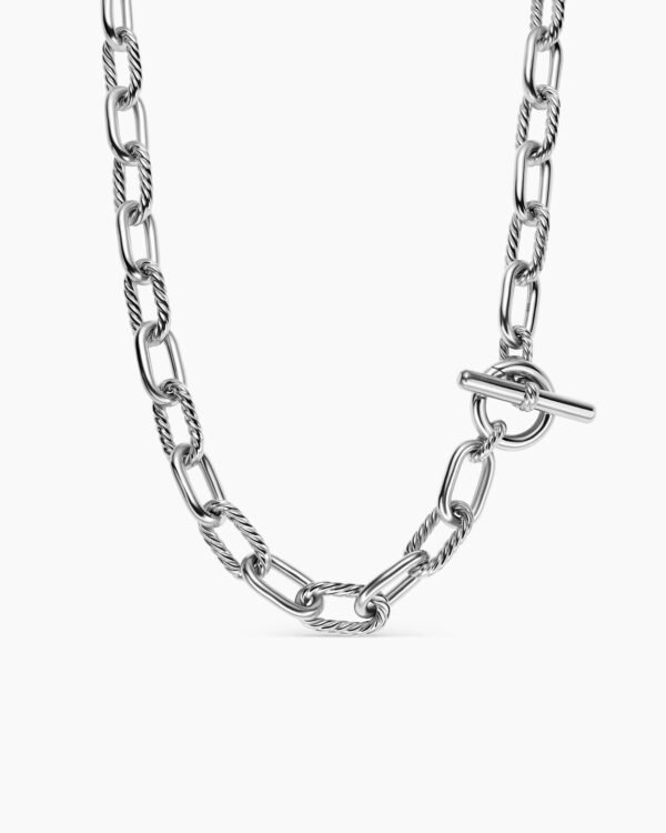 0B82D88D-EF89-EB31-95A4-C33F9D70BE3B.jpg DY Madison® Toggle Chain Necklace Sterling Silver, 11mm