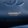 0C2DBD67-745D-138D-137B-13B650442018.jpg Medium Classic Double Flap Bag Blue Caviar Light Gold Hardware