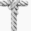 0D51C3A8-36A6-D920-FE59-C275AB4CA666.jpg X Cross Pendant Sterling Silver with 18K Yellow Gold and Diamonds