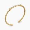 0D6A7462-33E0-8C33-1829-D2B0DC2CF4E7.jpg Petite Helena Cablespira® Station Bracelet 18K Yellow Gold with Diamonds, 3mm