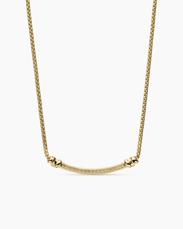 0E1546B1-4F13-9E33-1EDC-CB90D01D0FA4.jpg Petite Helena Wrap Station Necklace 18K Yellow Gold with Diamonds, 29mm
