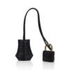 Birkin 25 Bag Black Matte Alligator with Gold Hardware