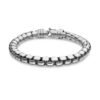 David Yurman  Box Chain Bracelet In Sterling Silver - 17CM