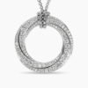 0F3A6ECE-F456-9CB8-0039-7C5C8B733FFF_bafb1cdc-bb3e-4323-9507-89bb9266de70.jpg Pave Crossover Pendant Necklace 18K White Gold with Diamonds, 30mm