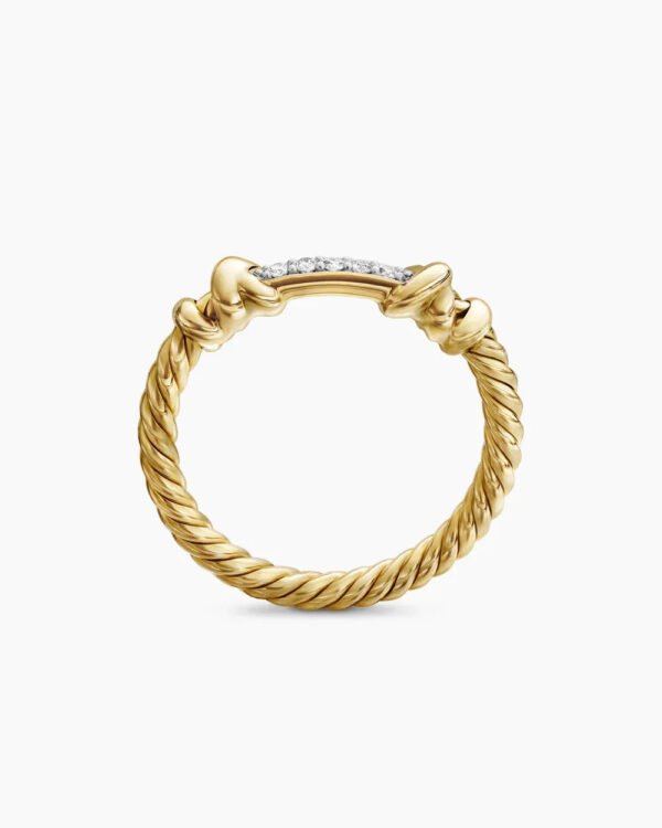 0FB4554B-2C27-5F31-7AA3-1AE1149582DA.jpg Petite Helena Wrap Band Ring 18K Yellow Gold with Diamonds - 6