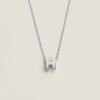 11157BCB-C9DD-A348-B13D-90C942F82752.jpg Mini Pop H pendant - Orange Soie