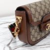 Gucci Horsebit 1955 Canvas Mini Shoulder Bag
