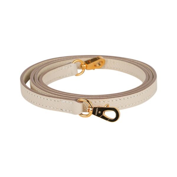 Kelly 25 Sellier Bag Craie Epsom Leather Gold Hardware