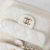 Chanel Backpack White For Women 7 in/18cm