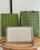 Gucci Dionysus Beige And White Canvas 25x14cm