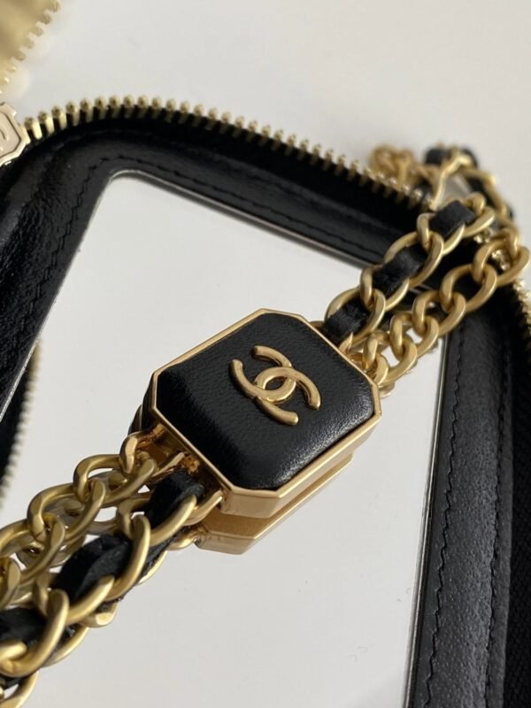 Chanel Small Vanity With Chain Black For Women, Women&rsquo;s Bags 4.3in/11cm