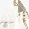 CHANEL 25 small bag(White)