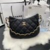 Chanel Hobo Handbag Black For Women, Women&rsquo;s Bags 9.4in/24cm AS3562 B09178 94305