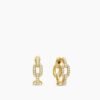 141FDB8E-522E-EE6B-10A5-BA613EC7B1E3.jpg Stax Chain Link Huggie Hoop Earrings 18K Yellow Gold with Diamonds, 12.5mm