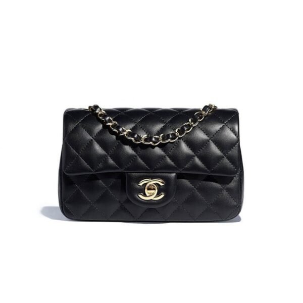 145B7516-C357-5A2E-BECD-82532442DDD9.jpg Chanel Mini Flap Bag Black A69900