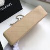 Chanel Classic Handbag Silver Hardware BeigeFor Women, Women&rsquo;s Bags, Shoulder And Crossbody Bags 10.2in/26cm A01112