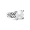 David Yurman  Cable Collectibles&reg; Pearl Ring with Diamonds - 6