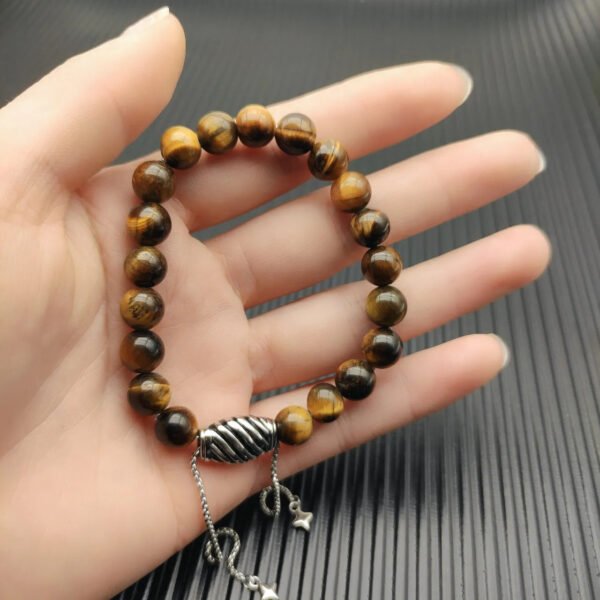 15632A7F-E7F9-A80B-E420-74B24B76CFFC.jpg 8MM Stretch Rock Crystal Bracelet