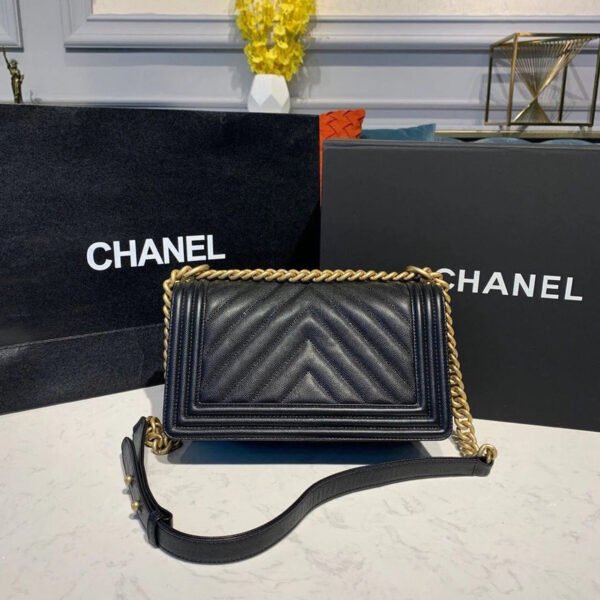 Chanel Boy HandBag Black For Women, Women&rsquo;s Bags, Shoulder And Crossbody Bags 9.8in/25cm A67086