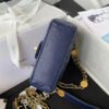 Chanel Mini Flap Bag With Top Handle Gold Hardware Navy Blue For Women, Women&rsquo;s Handbags, Shoulder Bags 7.9in/20cm AS2431 B08846 NJ532