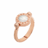 Bulgari ring with double-sided gemstones
