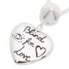 Blind for Love SV Necklace Silver Accessory Jewelry with Box