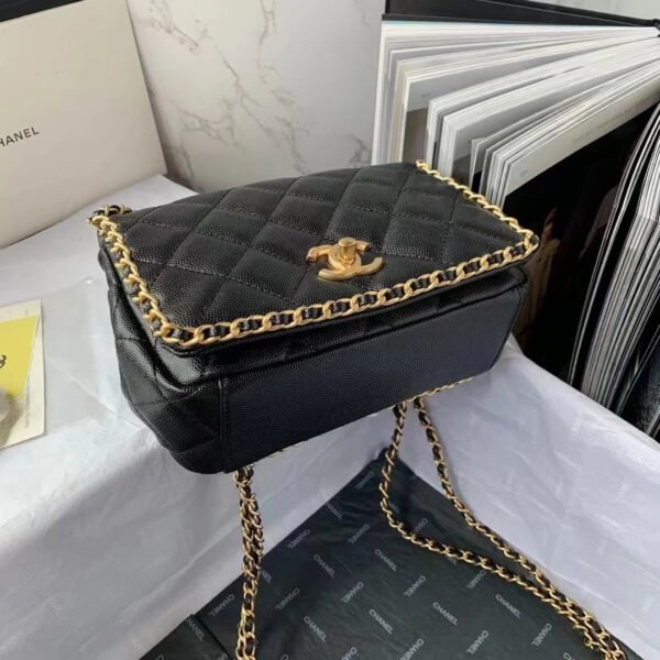 Chanel Flapbag With Chain Black For Women, Women&rsquo;s Bags 8.3in/21cm