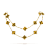 Vintage Alhambra long necklace, 20 motifs